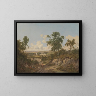 Penshurst Place, Kent - Patrick Nasmyth — quadro incorniciato alla parete