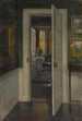 Interno con vista sul soggiorno del mattino - Patrick William Adam — vista dell’opera