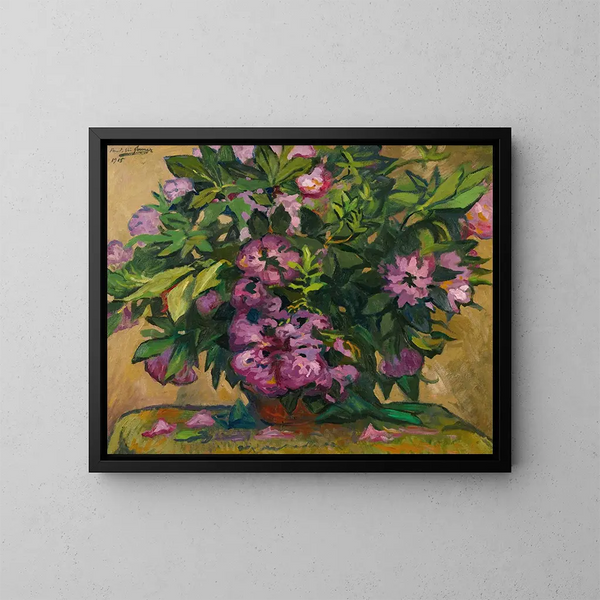 Bouquet di fiori - Paul-Élie Gernez — quadro incorniciato alla parete