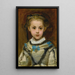 Ritratto di Guillemette de Lareinty - Paul-Jacques-Aimé Baudry — quadro incorniciato alla parete