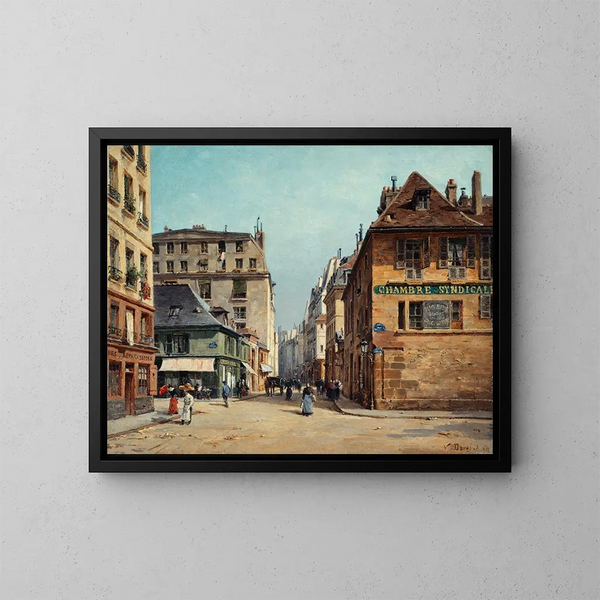 La Rue Saint-Paul - Paul-Joseph-Victor Dargaud — quadro incorniciato alla parete
