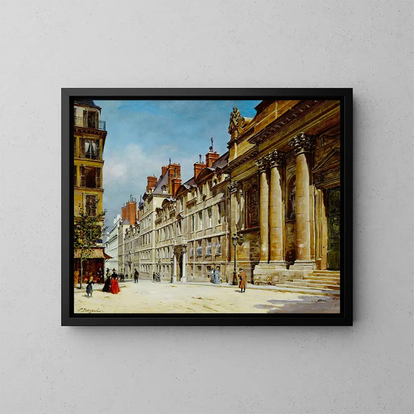 La Sorbonne - Paul-Joseph-Victor Dargaud — quadro incorniciato alla parete
