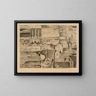 Paul Adolf Seehaus - Russische Stadt Radierung.webp