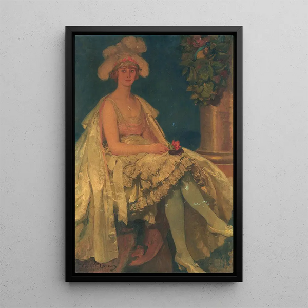 Figura teatrale - Paul Albert Laurens — quadro incorniciato alla parete
