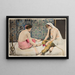 Joueuses d'osselets - Paul Alexandre Alfred Leroy — quadro incorniciato alla parete