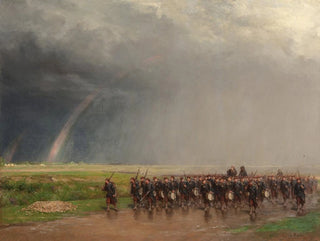Paul Alexandre Protais - Soldiers on the march.webp