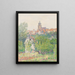 Vista di Homberg an der Efze - Paul Baum — quadro incorniciato alla parete