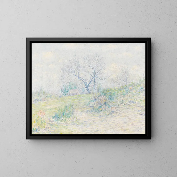 Betulle in fiore - Paul Baum — quadro incorniciato alla parete