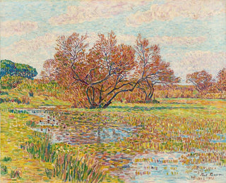 Paul Baum - Landscape in Arles.webp