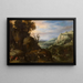 Paesaggio - Paul Bril — quadro incorniciato alla parete