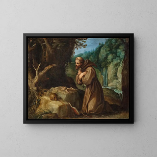 Paul Bril - Saint Francis of Assisi in meditation.webp