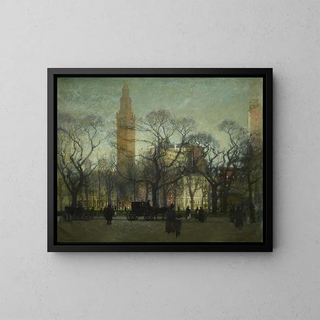 Paul Cornoyer - Afternoon Madison Square.webp