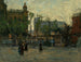 Empire di sera, parco di New York - Paul Cornoyer — vista dell’opera