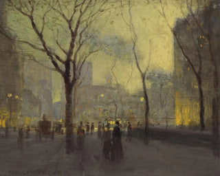 Paul Cornoyer - Plaza Hotel in the Rain.webp