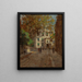 Le Village de New York - Paul Cornoyer — quadro incorniciato alla parete