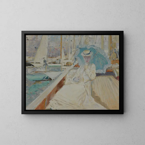 En bateau - Paul César Helleu — quadro incorniciato alla parete