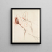 Pas - Paul César Helleu — quadro incorniciato alla parete