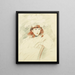 Ritratto di Ellen - Paul César Helleu — quadro incorniciato alla parete