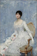 Jeune femme en blanc - Paul César Helleu — vista dell’opera