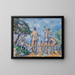 Bagni - Paul Cézanne — quadro incorniciato alla parete