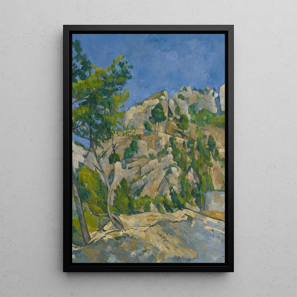 Fond du ravin - Paul Cézanne — quadro incorniciato alla parete