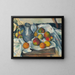 Bollitore e frutta - Paul Cézanne — quadro incorniciato alla parete