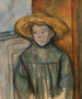 Ragazzo con il cappello di paglia - Paul Cézanne — vista dell’opera
