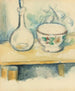 Carafe e ciotola - Paul Cézanne — vista dell’opera