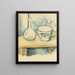 Carafe e ciotola - Paul Cézanne — quadro incorniciato alla parete