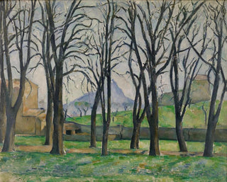 Castagni al Jas de Bouffan - Paul Cézanne — vista dell’opera