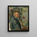 Coiffure chapeau Cézanne - Paul Cézanne — quadro incorniciato alla parete