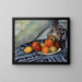 Frutta e una brocca su un tavolo - Paul Cézanne — quadro incorniciato alla parete