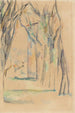 L'Allée des marronniers au Jas de Bouffan - Paul Cézanne — vista dell’opera
