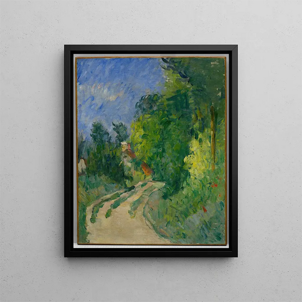 Paul Czanne - La Route tournante en sousbois.webp