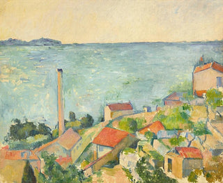 La mer à l'Estaque - Paul Cézanne — vista dell’opera