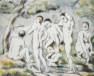Paul Czanne - Les Baigneurs  Petite planche.webp