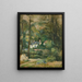 Maisons au Chou, Pontoise - Paul Cézanne — quadro incorniciato alla parete