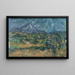 Mont Sainte-Victoire - Paul Cézanne — quadro incorniciato alla parete