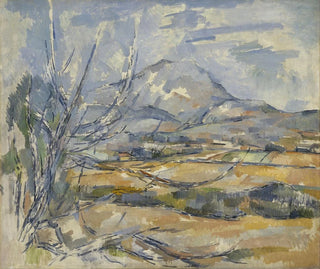 Montagne Sainte-Victoire - Paul Cézanne — vista dell’opera
