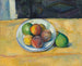 Natura morta di pesche e pere - Paul Cézanne — vista dell’opera