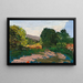 Paesaggio del Sud - Paul Cézanne — quadro incorniciato alla parete