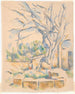 Pistacchio al Castello Nero - Paul Cézanne — vista dell’opera