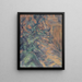 Rochers et branches, Bibmus - Paul Cézanne — quadro incorniciato alla parete