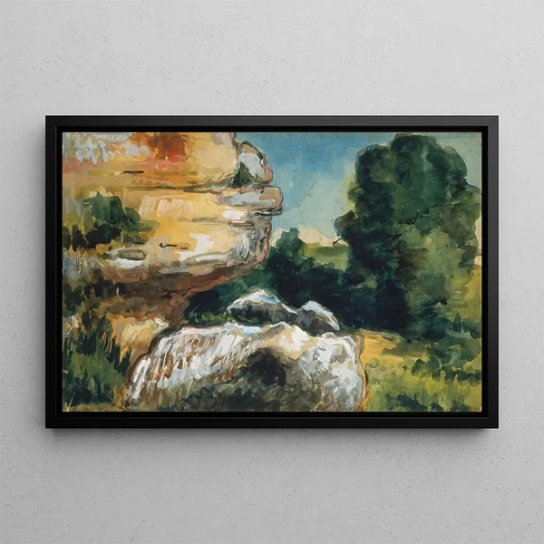 Paul Czanne - Rocks.webp