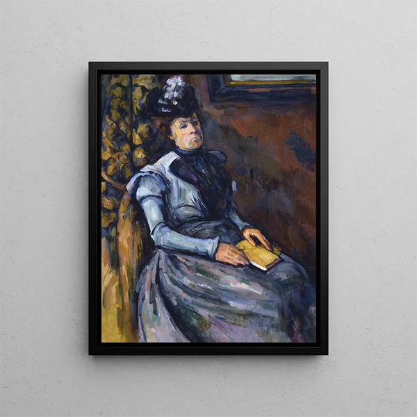 Paul Czanne - Seated Woman in Blue.webp