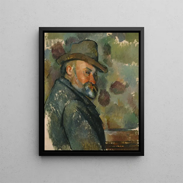 Paul Czanne - SelfPortrait with a Hat.webp