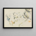 Ombre con alberi - Paul Cézanne — quadro incorniciato alla parete