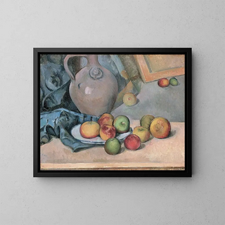 Pichet in terracotta - Paul Cézanne — quadro incorniciato alla parete
