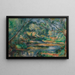 Il Ruscello - Paul Cézanne — quadro incorniciato alla parete