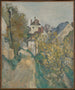 The House of Dr. Gachet in Auvers-sur-Oise - Paul Cézanne — vista dell’opera